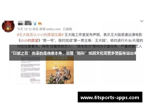 “以爱之名”伤害的是偶像本身，治理“畸形”饭圈文化需更多樊振东站出来